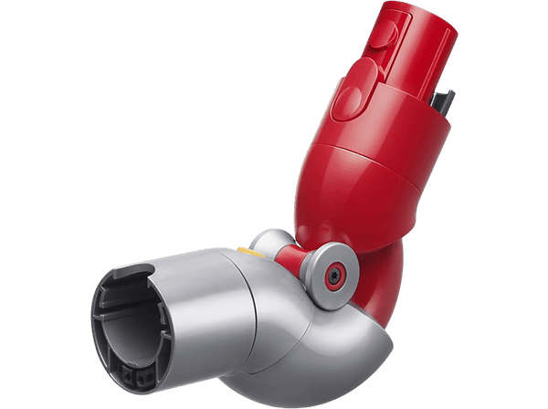 Accesorio aspirador - Dyson Adaptador zonas bajas, Dyson v8™ Dyson v10™ Dyson v11™ Dyson Outsize Dyson v15™, Angulo 90º, Níquel/Rojo