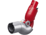 Accesorio aspirador - Dyson Adaptador zonas bajas, Dyson v8™ Dyson v10™ Dyson v11™ Dyson Outsize Dyson v15™, Angulo 90º, Níquel/Rojo