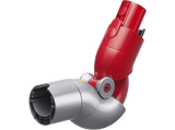 Accesorio aspirador - Dyson Adaptador zonas bajas, Dyson v8™ Dyson v10™ Dyson v11™ Dyson Outsize Dyson v15™, Angulo 90º, Níquel/Rojo