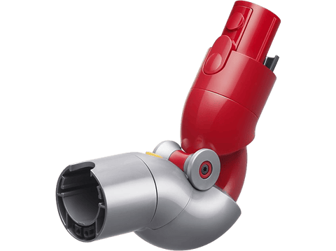 Accesorio aspirador - Dyson Adaptador zonas bajas, Dyson v8™ Dyson v10™ Dyson v11™ Dyson Outsize Dyson v15™, Angulo 90º, Níquel/Rojo