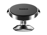 Soporte de móvil para coche - Baseus Small Ears Series, Universal, Con 4 potentes imanes de neodimio, Sujeción 360º, Base metálica, Negro