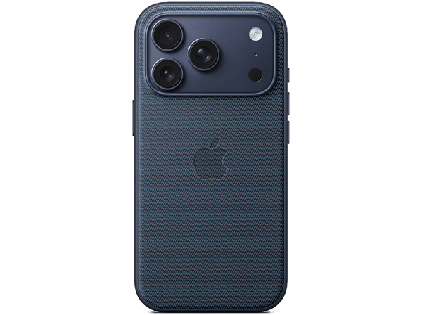 Apple Funda de trenzado técnico con MagSafe, Para iPhone 17 Pro, Compatible con correa Crossbody, Azul
