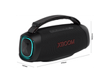 Altavoz inalámbrico - LG XG8T, 60 W, Bluetooth, 15 h, USB- C, Negro