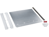 Accesorio encimera -  Miele UBSW1/G, Kit base para la base segura de lavadoras W1 con panel recto, Inox