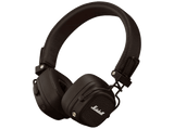 Auriculares inalámbricos - Marshall Major V, 100 h Autonomía, Supraaurales, Bluetooth, Diseño Plegable, Marrón