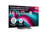 TV OLED 55 - LG OLED55C55LA, OLED 4K, Procesador Inteligente α9 AI Processor 4K Gen8, Smart TV, DVB-T2 (H.265), Negro