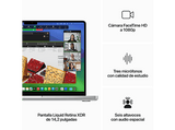 Apple MacBook Pro (2023) MR7J3Y/A, 14,2, Chip M3, CPU de 8 núcleos, GPU de 10 núcleos, 16 GB RAM, 512GB de SSD, USB-C de 70W, macOS, Plata