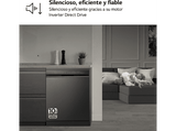 Lavavajillas - LG DF365FMS, 14 servicios, 10 programas, 60 cm, LED táctil, Tercera bandeja, TrueSteam™, QuadWash™, Acero negro grafito antihuellas