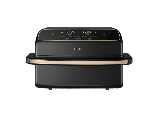 Freidora de aire - Cosori Twinfry™ Dual Blaze Compact, 8.6 l, 2700 W, 240 °C, 2 Cestas, Negro