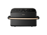 Freidora de aire - Cosori Twinfry™ Dual Blaze Compact, 8.6 l, 2700 W, 240 °C, 2 Cestas, Negro