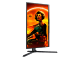 Monitor gaming - AOC 25G3ZM/BK 25 FHD, 240Hz, Fast VA, 0.5 ms MPRT, Adaptive Sync., FreeSync Prem., Altura ajustable (2x HDMI 2.0, 1x DP 1.2), Negro