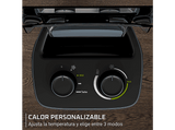Calefactor - Rowenta Comfort Aqua, 2400 W, 40 m², 3 velocidades, Calentamiento rápido, Silencioso, Apagado automatico, Resiste salpicaduras de agua