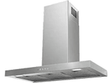 Campana decorativa - Mepamsa Stilo Neo 90 INOX, 4 Velocidades, 700 m³/h, 90 cm, Inox