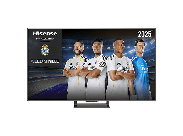TV Mini LED 55 - Hisense 55U7Q PRO, UHD 4K, 165 Hz, Sonido 2.1.2, Quantum Dot, Sensor de Luz IA, Negro
