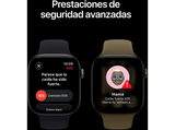 Apple Watch Series 12 (2026), GPS+CEL, 42mm, Caja de titanio Natural, Correa Milanese Loop Natural, Siri AI
