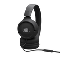 Auriculares - JBL Tune 520C, Cable, Circumaurales, USB-C, Micrófono, Plegable, Negro