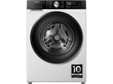 Lavadora carga frontal - Hisense WF3S1043BW1, 10 kg, 1400 rpm, 15 programas, Connectlife, Tecnología Inverter, Blanco
