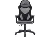 Silla gaming - Newskill Eros Mesh, Carga máx. 150 kg, Respaldo mallado, Tela transpirable, Gris