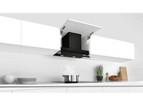 Campana grupo filtrante - Bosch DBB67AM60, Integrable, 4 potencias, 460 m³/h, Negro