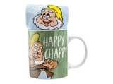 Pack Merchandising - Funko Blancanieves - Happy Mug & Socks, Taza y Calcetines, Cerámica, 315 ml