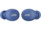 Auriculares True Wireless - JVC Gumy Mini HA-A6T, Control táctil, Autonomía 23 horas, Compatible con asistente de voz, IPX4, Azul + Estuche de carga