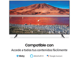 TV LED 65 - Samsung UE65TU7025KXXC, UHD 4K, Crystal Processor 4K, Smart TV, DVB-T2 (H.265), Negro