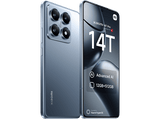 Móvil - Xiaomi 14T Pro, Azul Titanio, 512 GB, 12 GB RAM, 6.67 1.5K, Mediateck Dimensity 9300+, 5000 mAh, Android-HyperOS