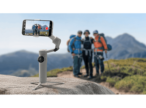 Gimbal - Insta360 Flow 2, 10h Autonomía, Seguimiento Preciso, Stone Gray