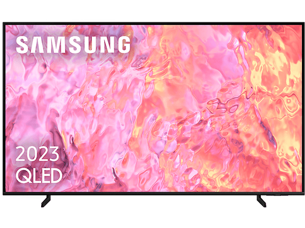 TV QLED 50" - Samsung TQ50Q60CAUXXC, UHD 4K, Quantum Processor Lite 4K, Smart TV, DVB-T2 (H.265), Negro