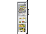 Frigorífico una puerta - Samsung BESPOKE SMART AI RR39C76C3S9/EF, No Frost, 186cm, 387l,  Metal Cooling, WiFi, Inox