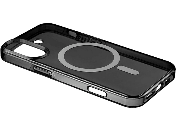 Funda - CellularLine, Para Apple iPhone 16, Trasera, TPU, Negra