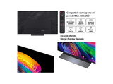 TV OLED 65 - LG OLED65C65LA, OLED evo 4K, Procesador Inteligente α11 AI Processor 4K Gen3, Smart TV, DVB-T2 (H.265), Negro