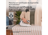 Centro de planchado - Braun CareStyle 5 IS5245BL, 2400 W, Golpe de vapor 480 g/min, 7 bar, Suela de Eloxal, Ergonómico, Azul