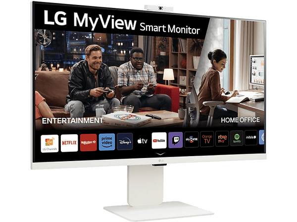 Monitor - LG 32SR85U-W, 31.5", UHD 4K, 5 ms, 60 Hz, HDMI x2, USB-C x1, Blanco