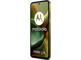 Móvil - Motorola Moto g15, Verde, 256 GB, 8 GB RAM, 6.72 LCD, MediaTek Helio G81, Full HD+, Cuero Vegano, 5200 mAh