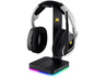Soporte para auriculares - Corsair ST100 RGB Premium, Surround 7.1