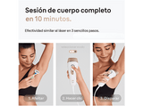 Depiladora IPL- Braun Luz Pulsada Silk-expert Pro 5 PL5052, Reducción Permanente Vello Visible, Skin Pro 2.0, 1 Cabezal estándar