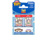 Figura Funko Pop! - Funko Bitty POP Disney Pixar Toy Story: Woody & Buzz, 2.2 cm, Vinilo