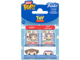 Figura Funko Pop! - Funko Bitty POP Disney Pixar Toy Story: Woody & Buzz, 2.2 cm, Vinilo
