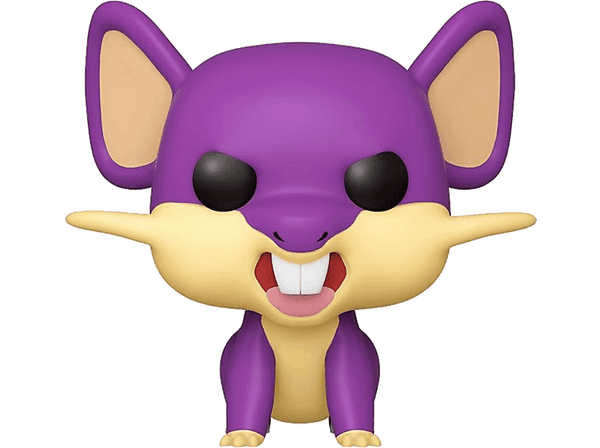 Figura - Funko Pop! Pokémon: Rattata, 9.5 cm, Multicolor