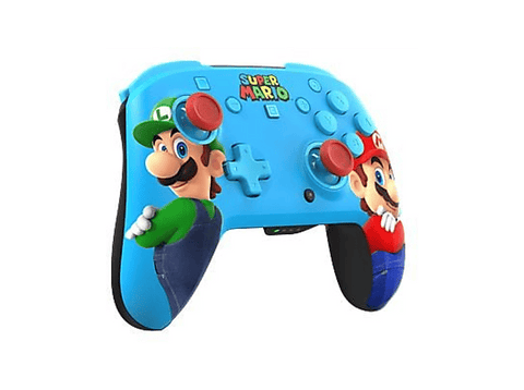 Mando Nintendo Switch 2 - Turtle Beach Rematch Wireless Mario & Luigi Controller, Inalámbrica, 4 Modos RGB, Multicolor