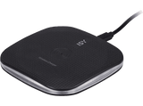 Cargador móvil inalámbrico - ISY IWQ-1010, ParaDispositivos compatibles con Qi, 10W, Negro