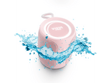 Altavoz inalámbrico - Vieta Pro Groove, 20 W, Bluetooth 5.0, 12 h, IPX 7, Rosa