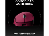 Ratón gaming - Logitech Pro X Superlight 2 DEX, 44.000 ppp, Lightspeed, Interruptores Lightforce, 95h batería, Sensor Hero 2, 60 gramos, Magenta