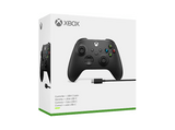 Mando Xbox - Microsoft Mando Inalámbrico Bluetooth + cable USB-C®, Negro, Para Xbox Series X|S, Xbox One, PC, Android, iOS, Mac
