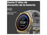 Smartwatch - Amazfit T-Rex 3 Pro, 44 mm, Hasta 17 días Autonomía, +180 Modos Deportivos, pantalla AMOLED, Resistente al Agua, Artic Gold