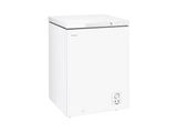 Congelador horizontal - Hisense FT100N1AWDL, 97 l, 85.8 cm, Congelador Convertible, Goma Antibacerias, Blanco