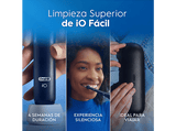 Cepillo eléctrico - Oral-B iO 2, Pack dúo, 2 recambios, 3 modos, Temporizador, Sensor de presión, Estuche de viaje, Negro y Verde Bosque