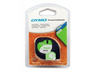 Cinta papel - Dymo S0721510, 12 mm x 4 m, Blanco y negro