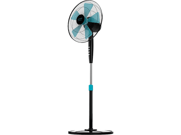 Ventilador de pie - Cecotec EnergySilence 510, 40 W, 3 velocidades, Copper Engine, EnergySilence, Negro